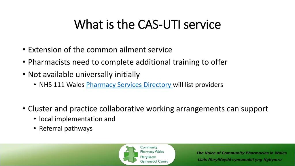 what is the cas what is the cas uti service