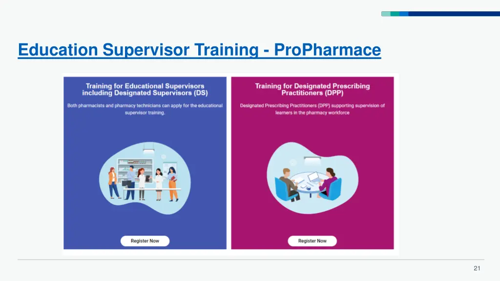 education supervisor training propharmace