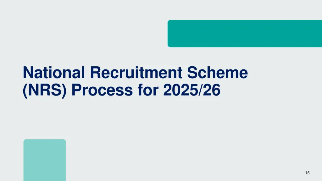 national recruitment scheme nrs process for 2025