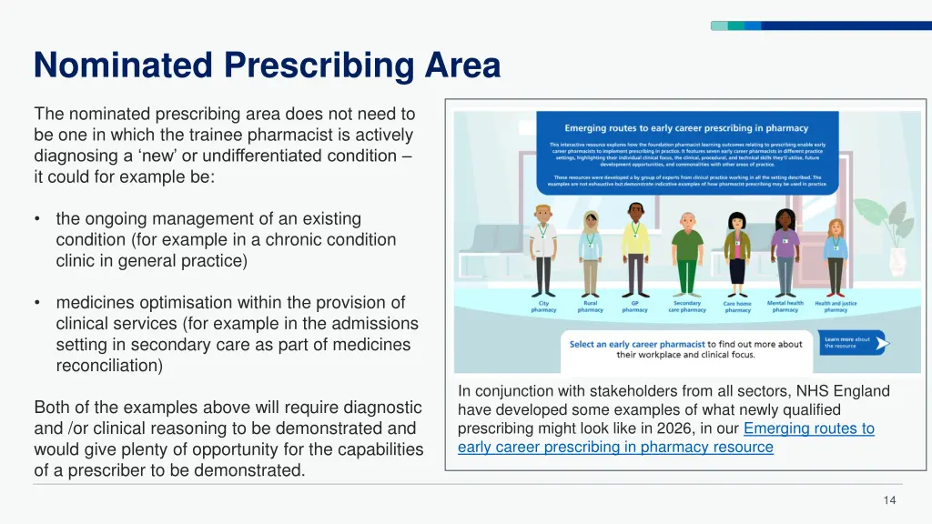 nominated prescribing area 1