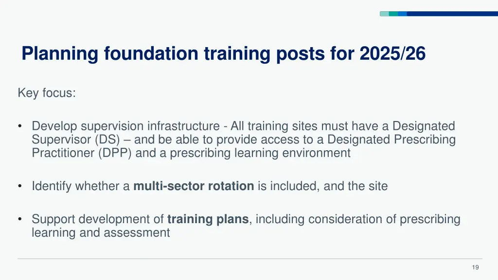 planning foundation training posts for 2025 26 1