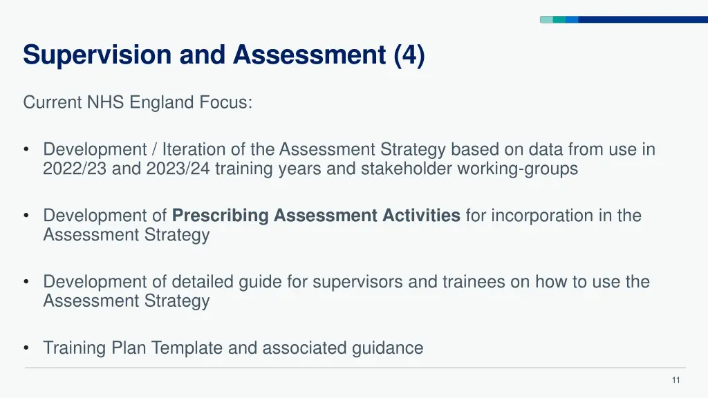 supervision and assessment 4