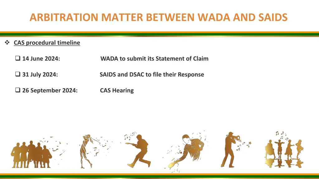 arbitration matter between wada and saids