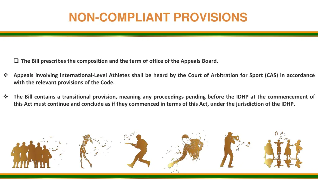non compliant provisions 2
