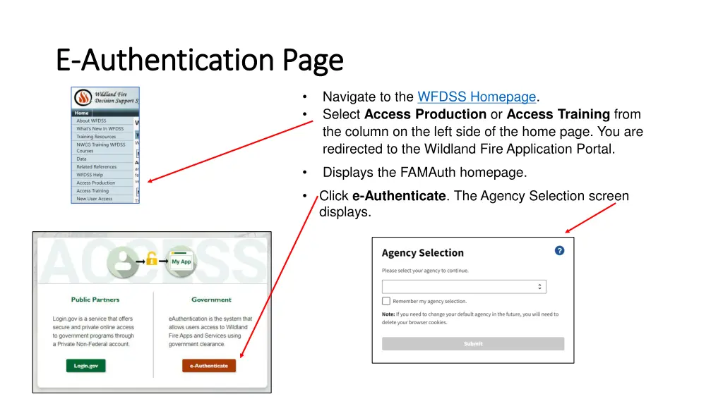 e e authentication page authentication page