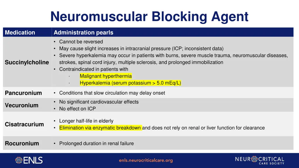 neuromuscular blocking agent