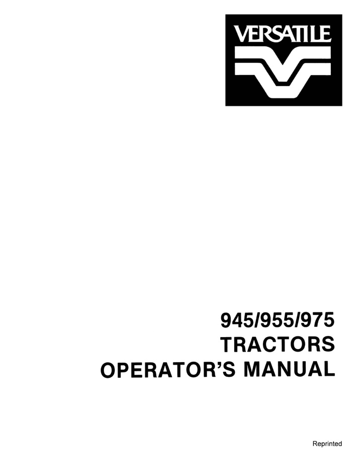 945 955 975 tractors