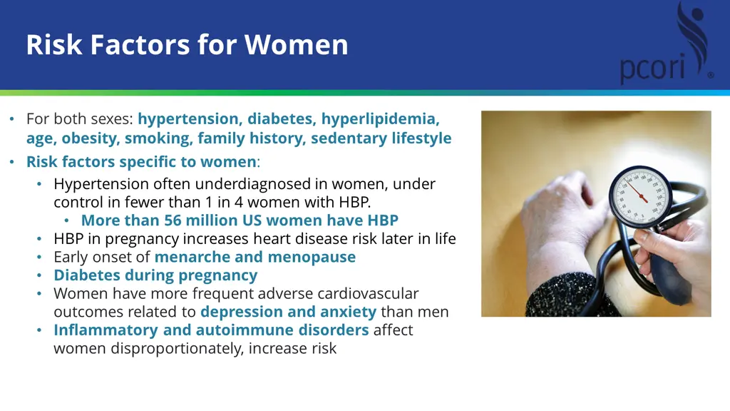 risk factors for women