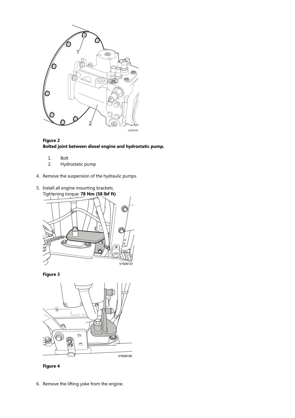 figure 2 bolted joint between diesel engine