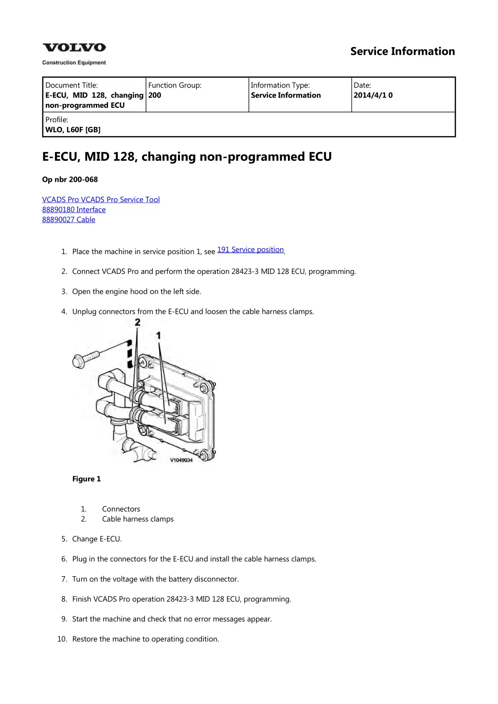 service information 1