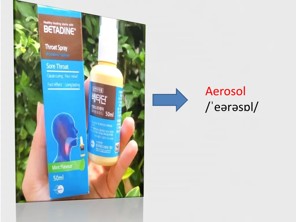 aerosol e r s l