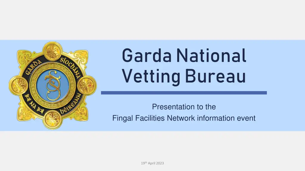 garda national vetting bureau