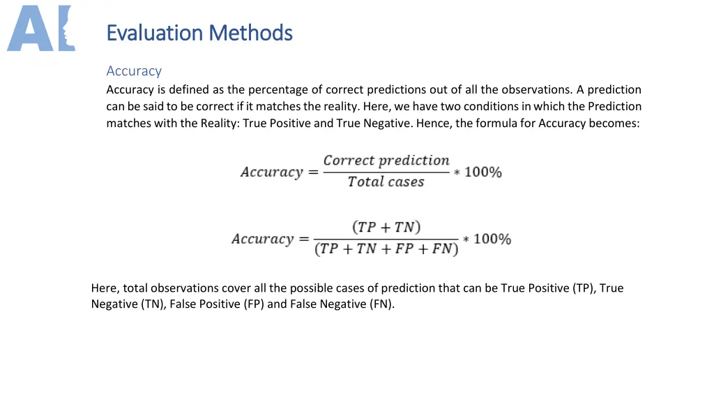 evaluation evaluation methods