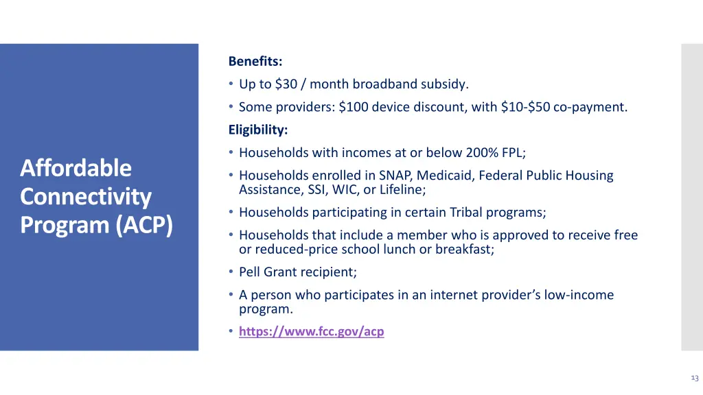 affordable connectivity program acp