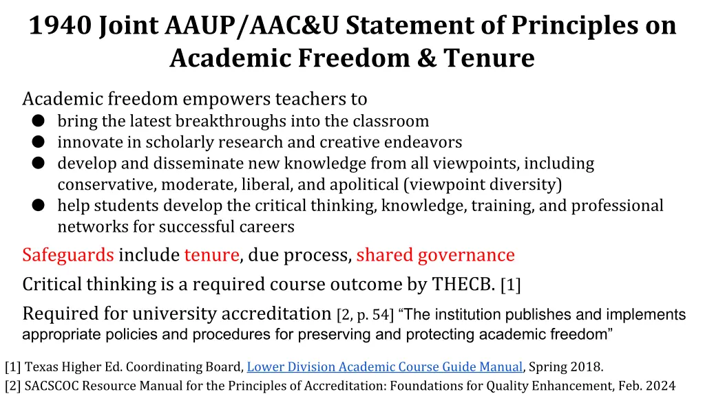 1940 joint aaup aac u statement of principles 1