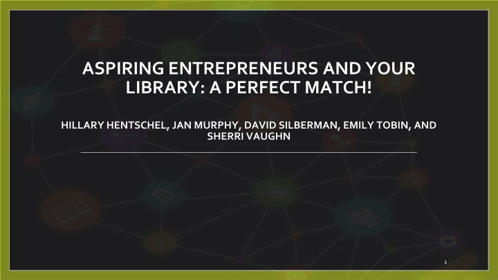 aspiring entrepreneurs and your library a perfect