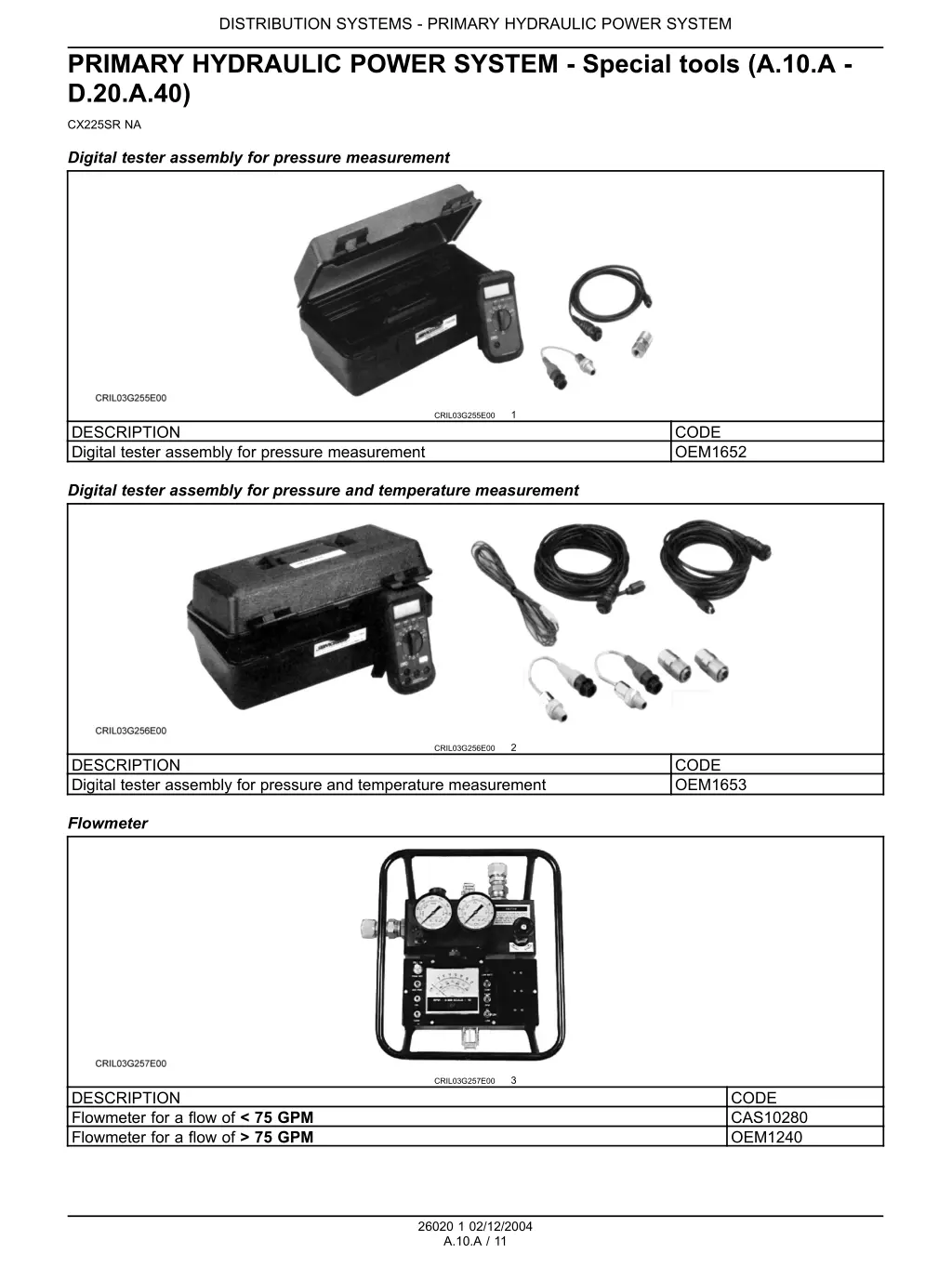 distribution systems primary hydraulic power 6