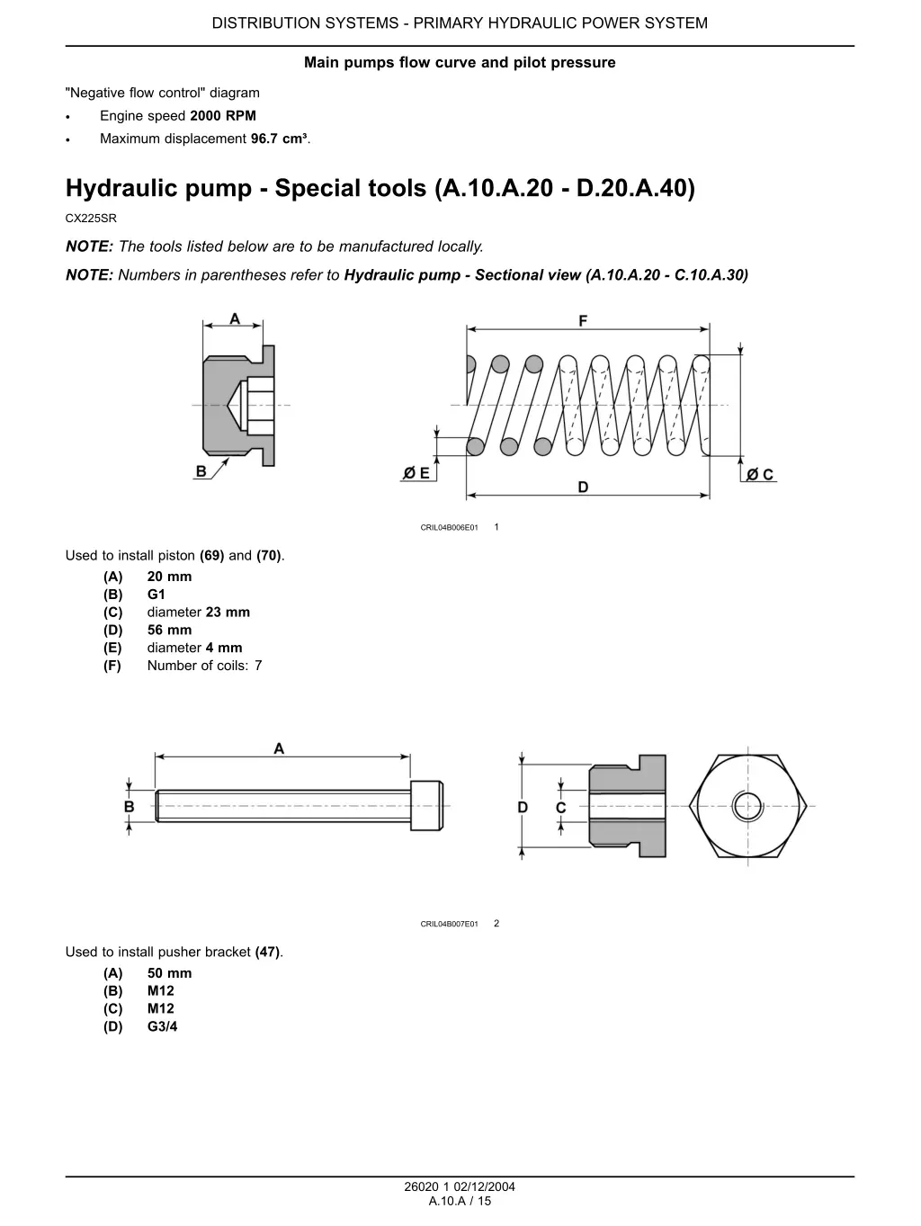 distribution systems primary hydraulic power 8