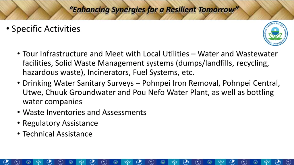 enhancing synergies for a resilient tomorrow 2