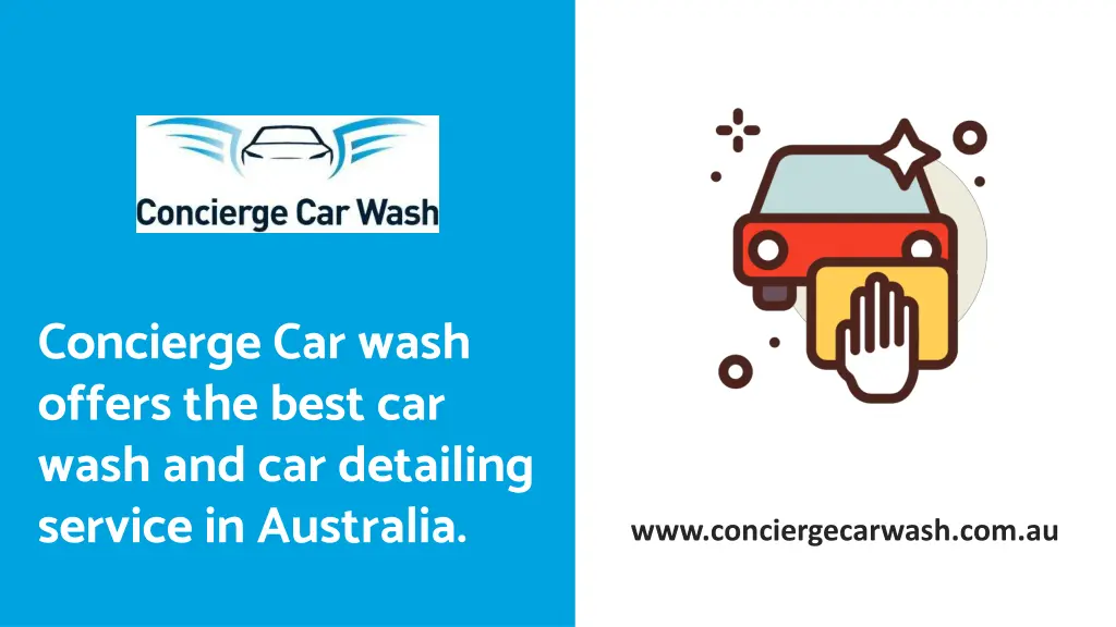 concierge car wash offers the best car wash