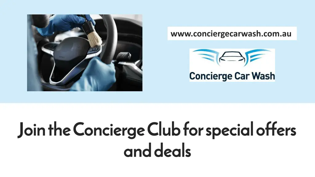 www conciergecarwash com au