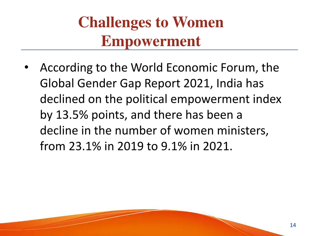 challenges to women empowerment 1