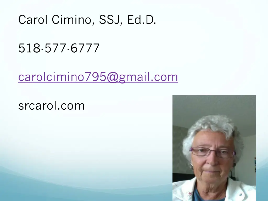 carol cimino ssj ed d