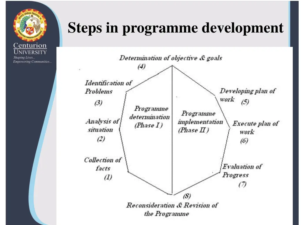 steps in programme development