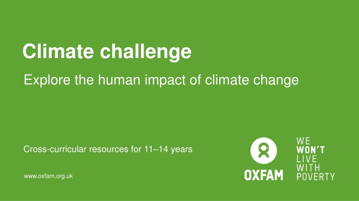 climate challenge