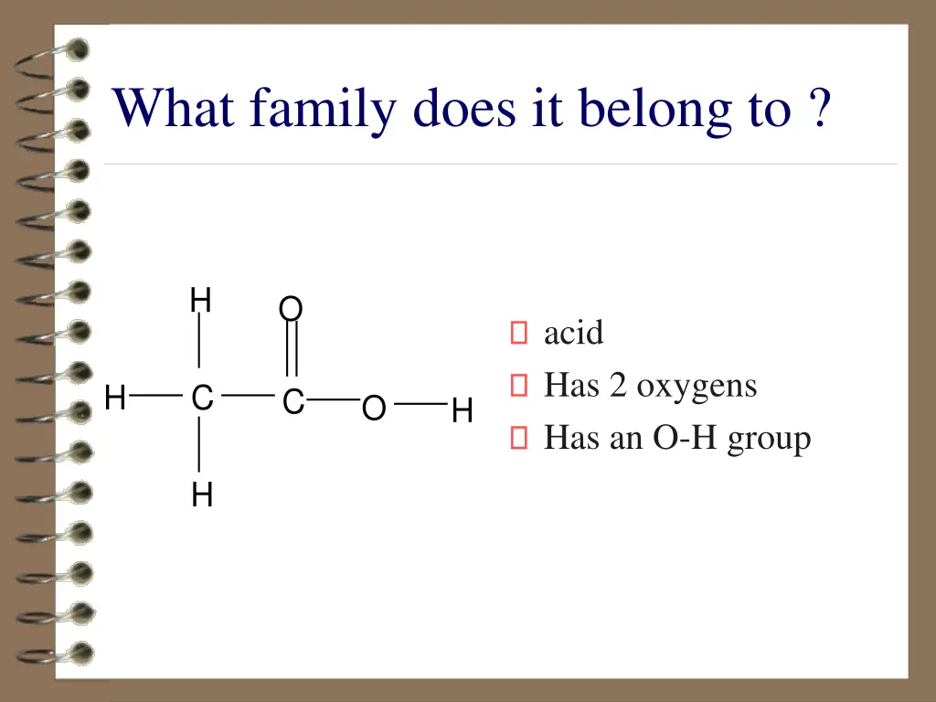 what family does it belong to 3