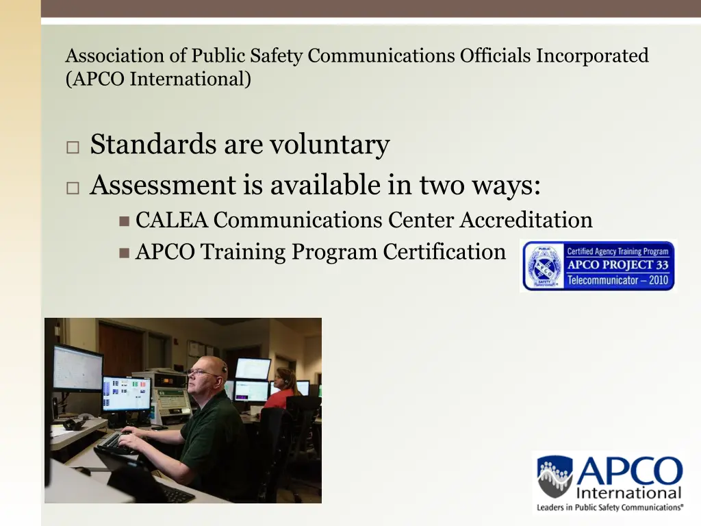 association of public safety communications 5