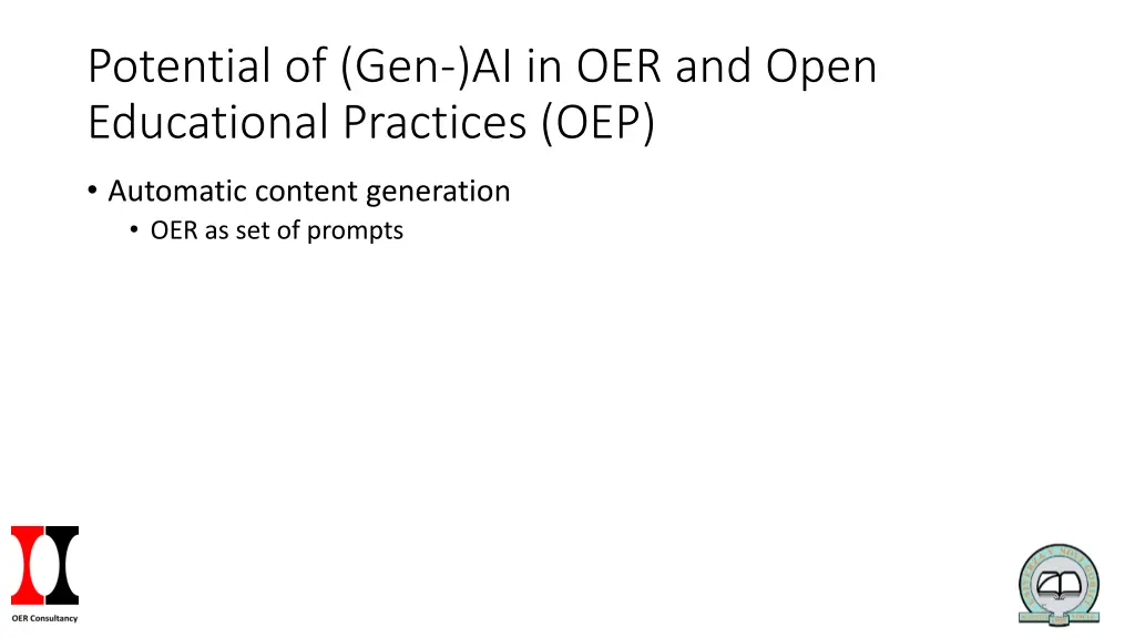potential of gen ai in oer and open educational 1