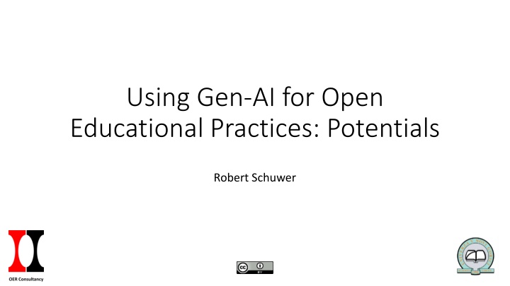 using gen ai for open educational practices