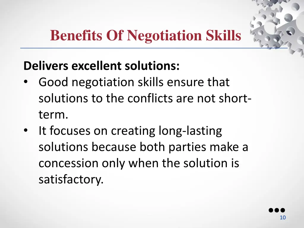 benefits of negotiation skills 1