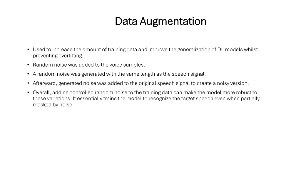 data augmentation data augmentation