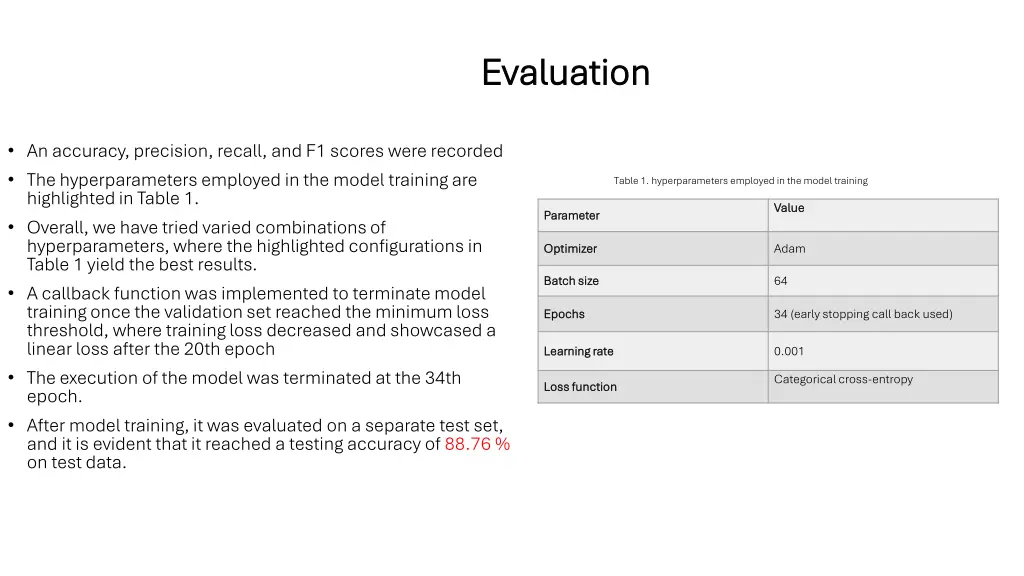 evaluation evaluation