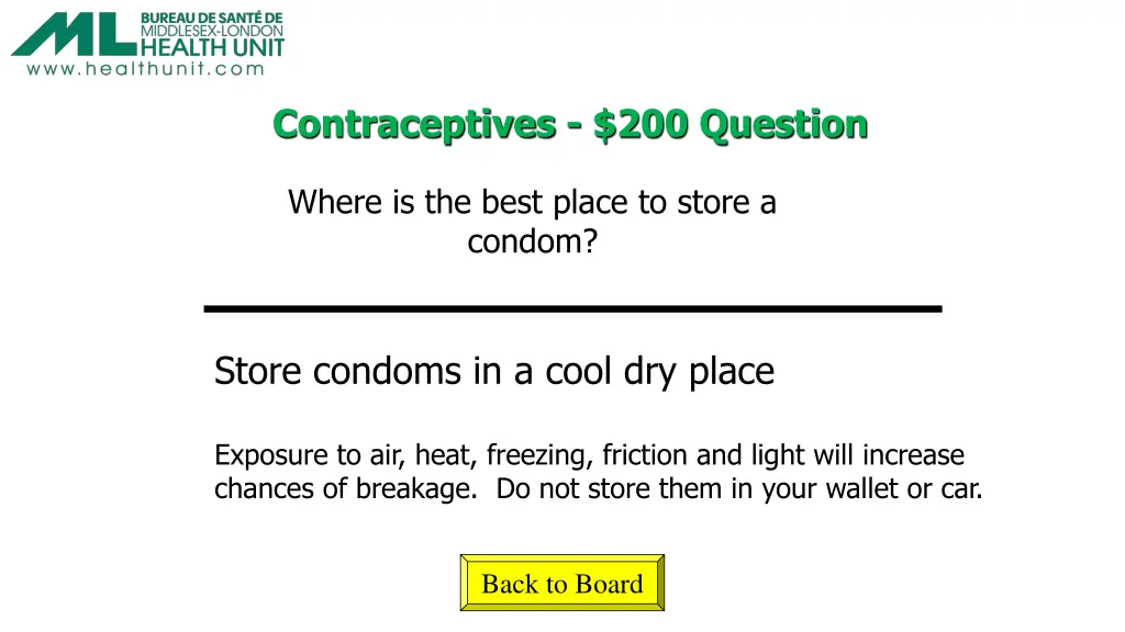 contraceptives 200 question