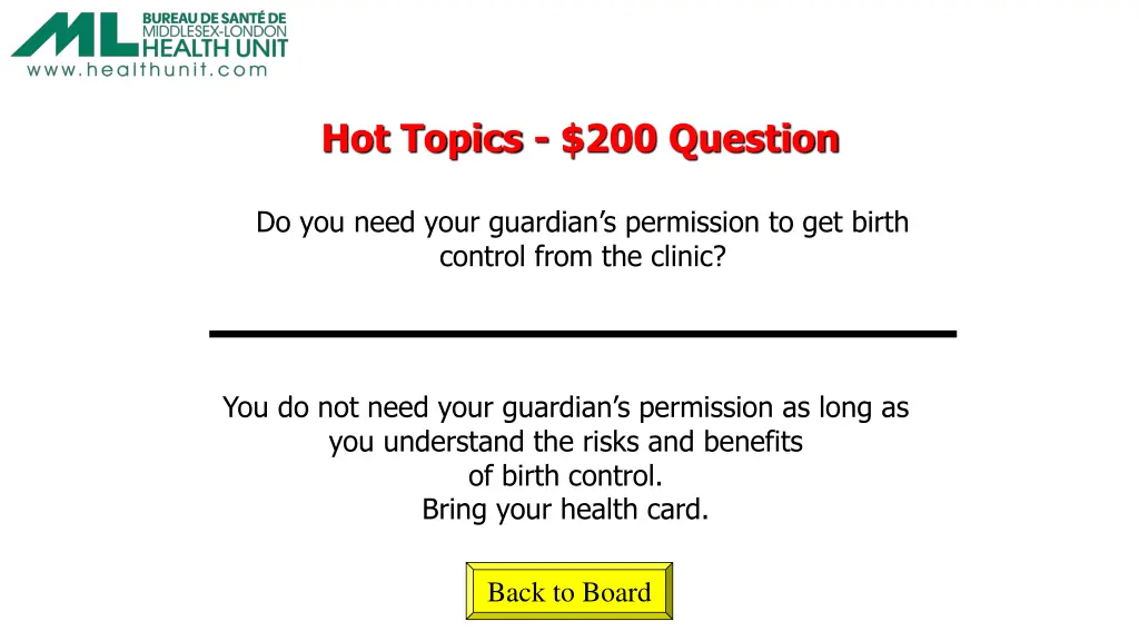 hot topics 200 question