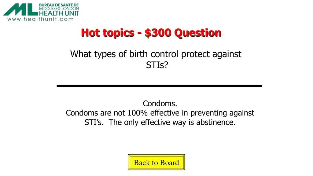hot topics 300 question
