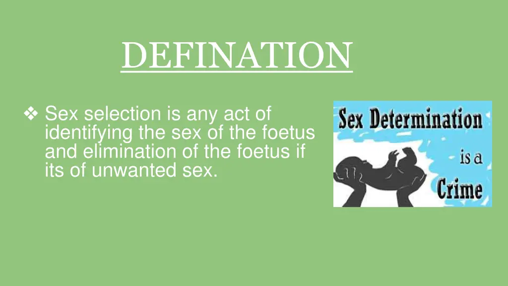 defination