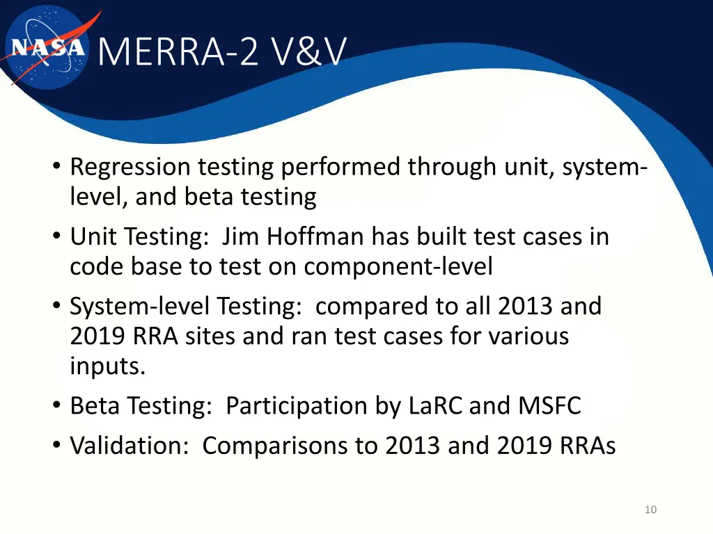 merra 2 v v