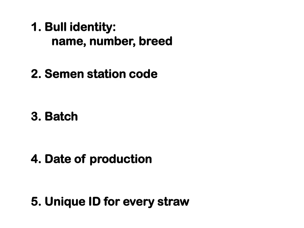 1 bull identity 1 bull identity name number breed