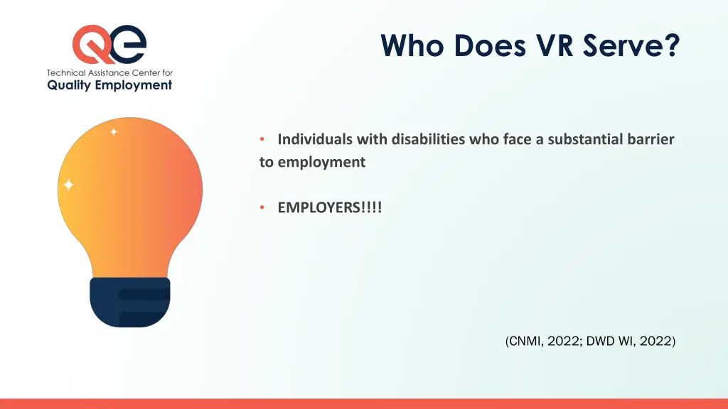 who does vr serve