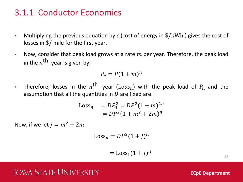 3 1 1 conductor economics 3