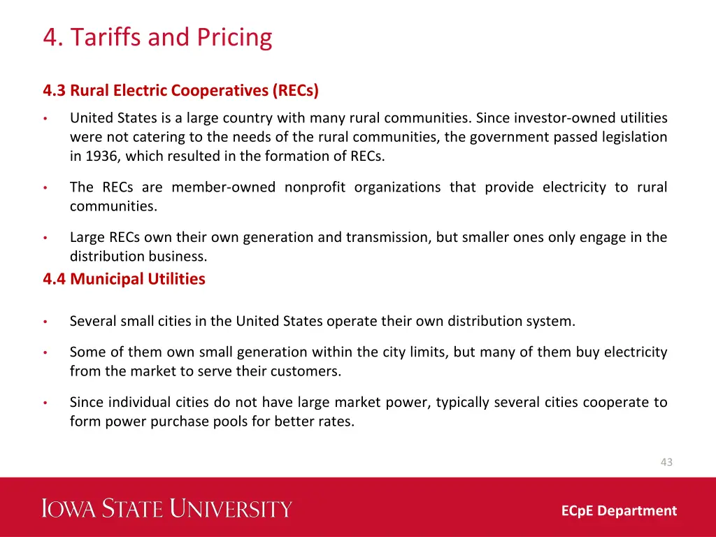 4 tariffs and pricing 1