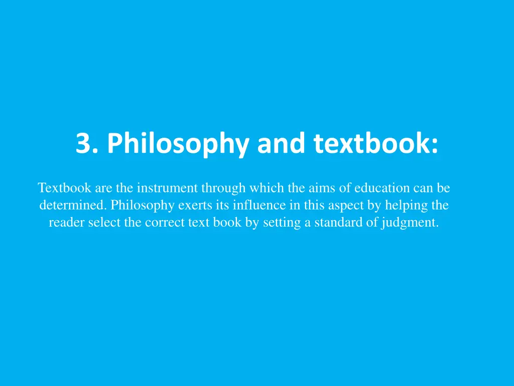 3 philosophy and textbook