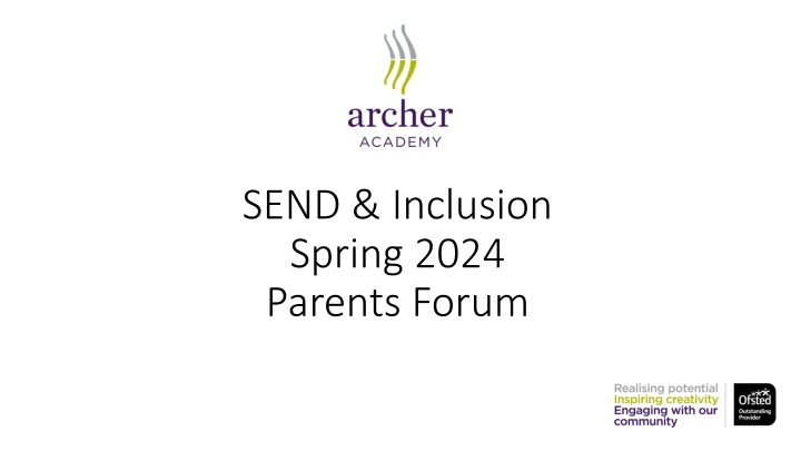 send inclusion spring 2024 parents forum