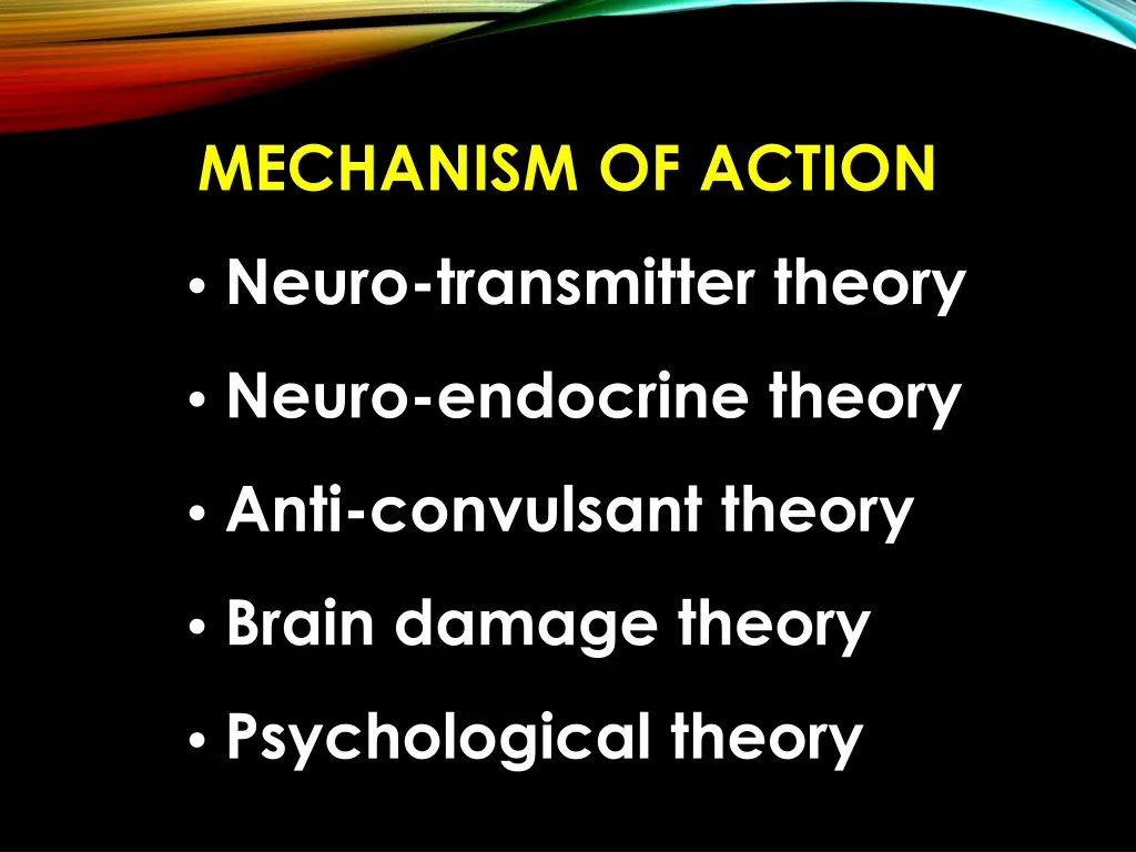 mechanism of action