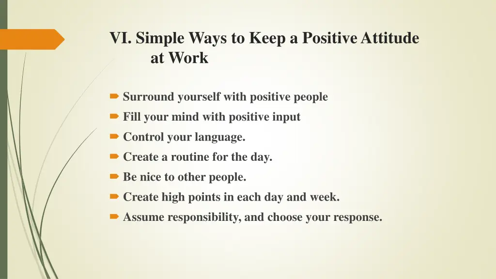 vi simple ways to keep a positive attitude at work