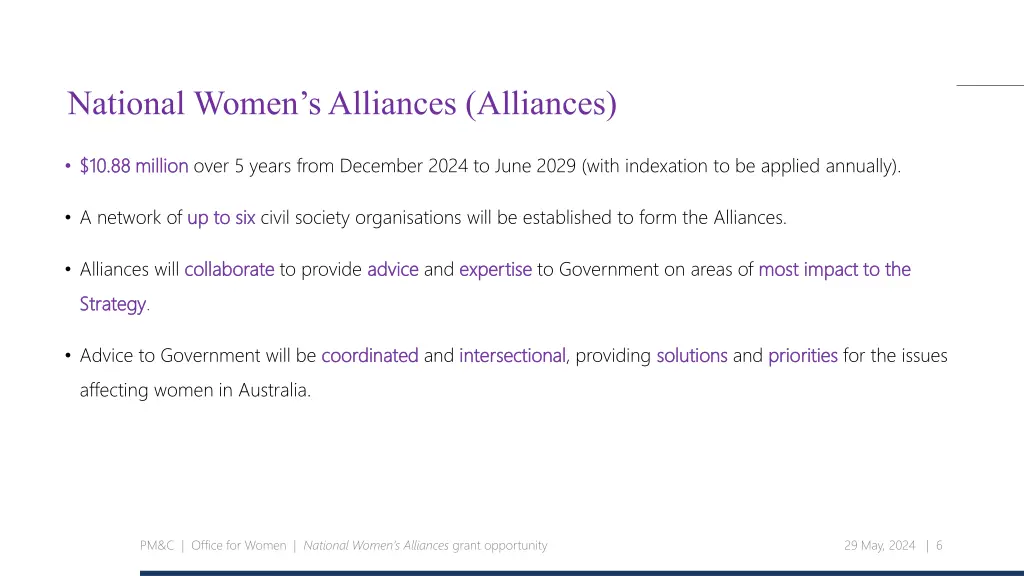 national women s alliances alliances